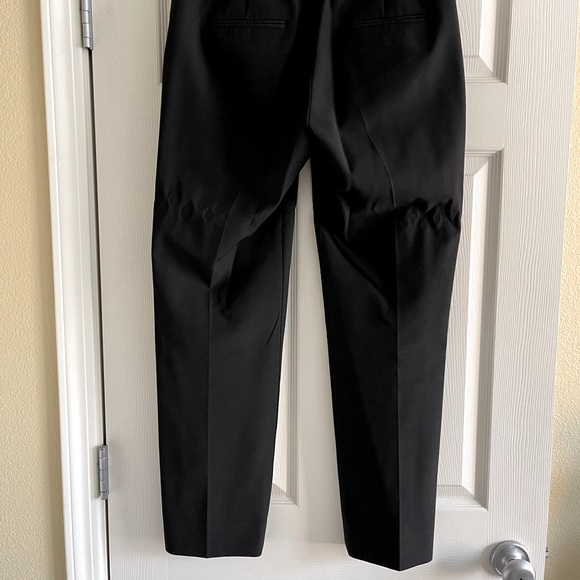 Banana Republic Ryan Tuxedo Pants Trousers in Black (size 8) - Picture 5 of 11